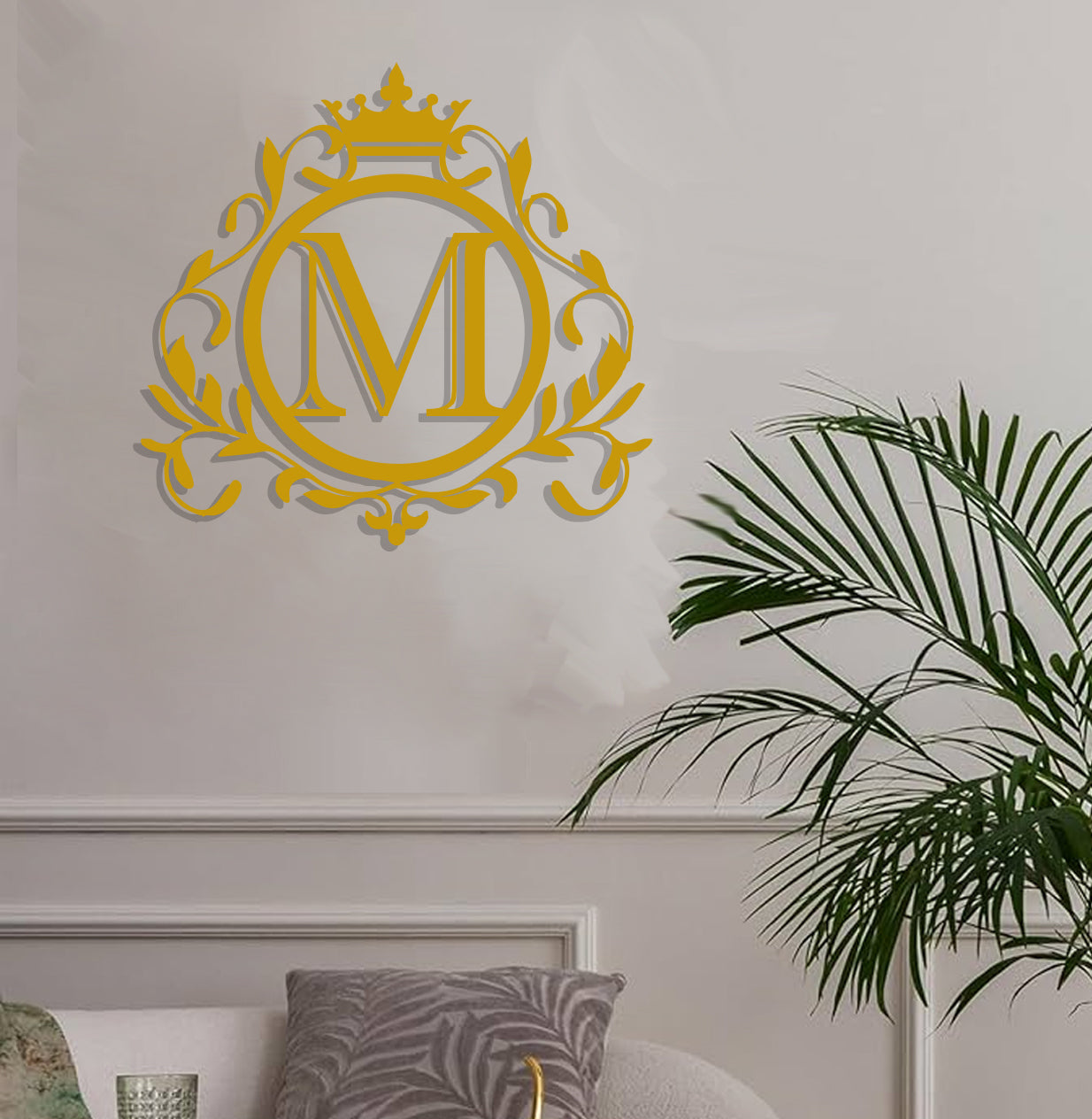 Royal Monogram Sign