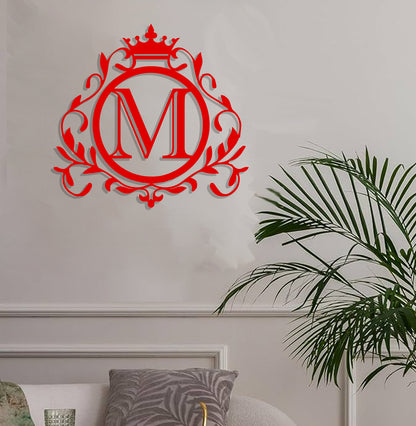 Royal Monogram Sign