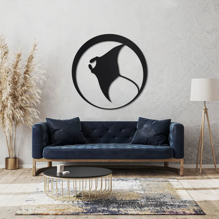 Manta Ray Sign