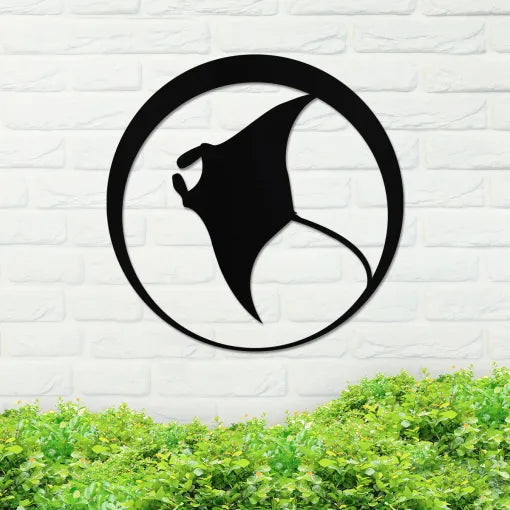 Manta Ray Sign