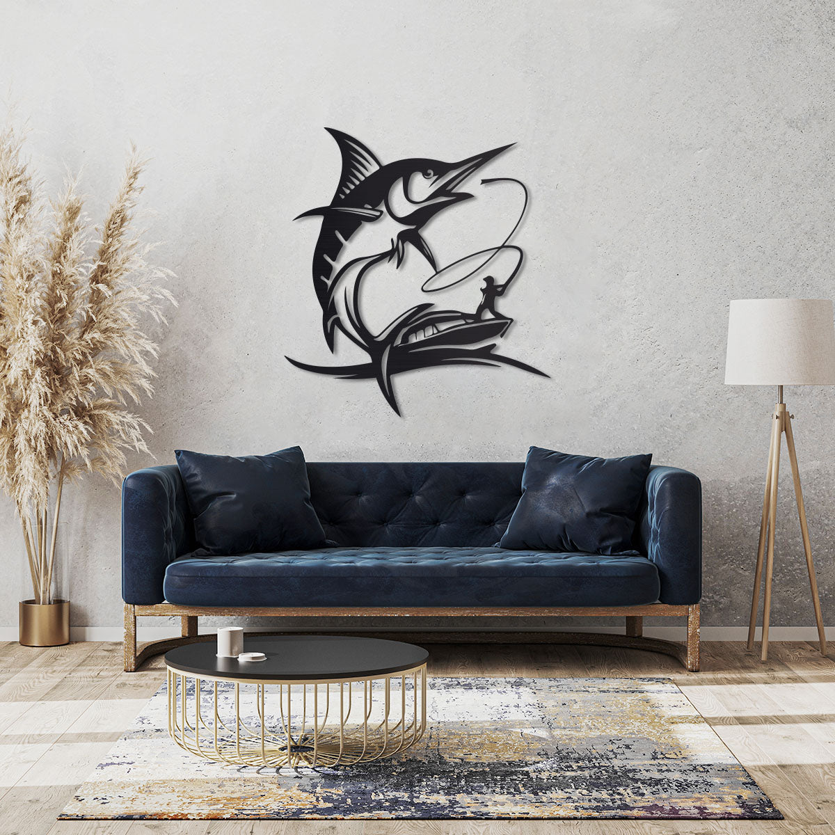 Swordfish Fishing Sign – Apex Metal Signs