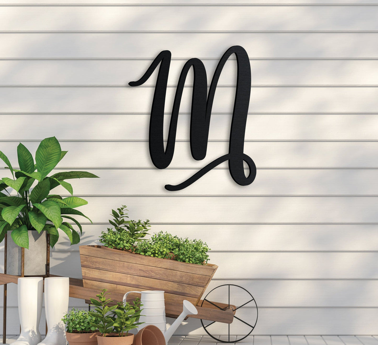 Simple Monogram Sign