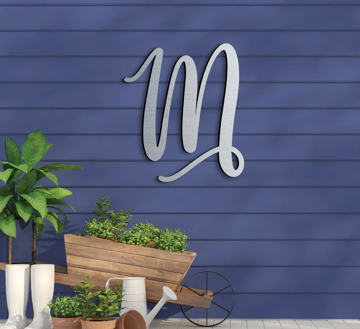 Simple Monogram Sign