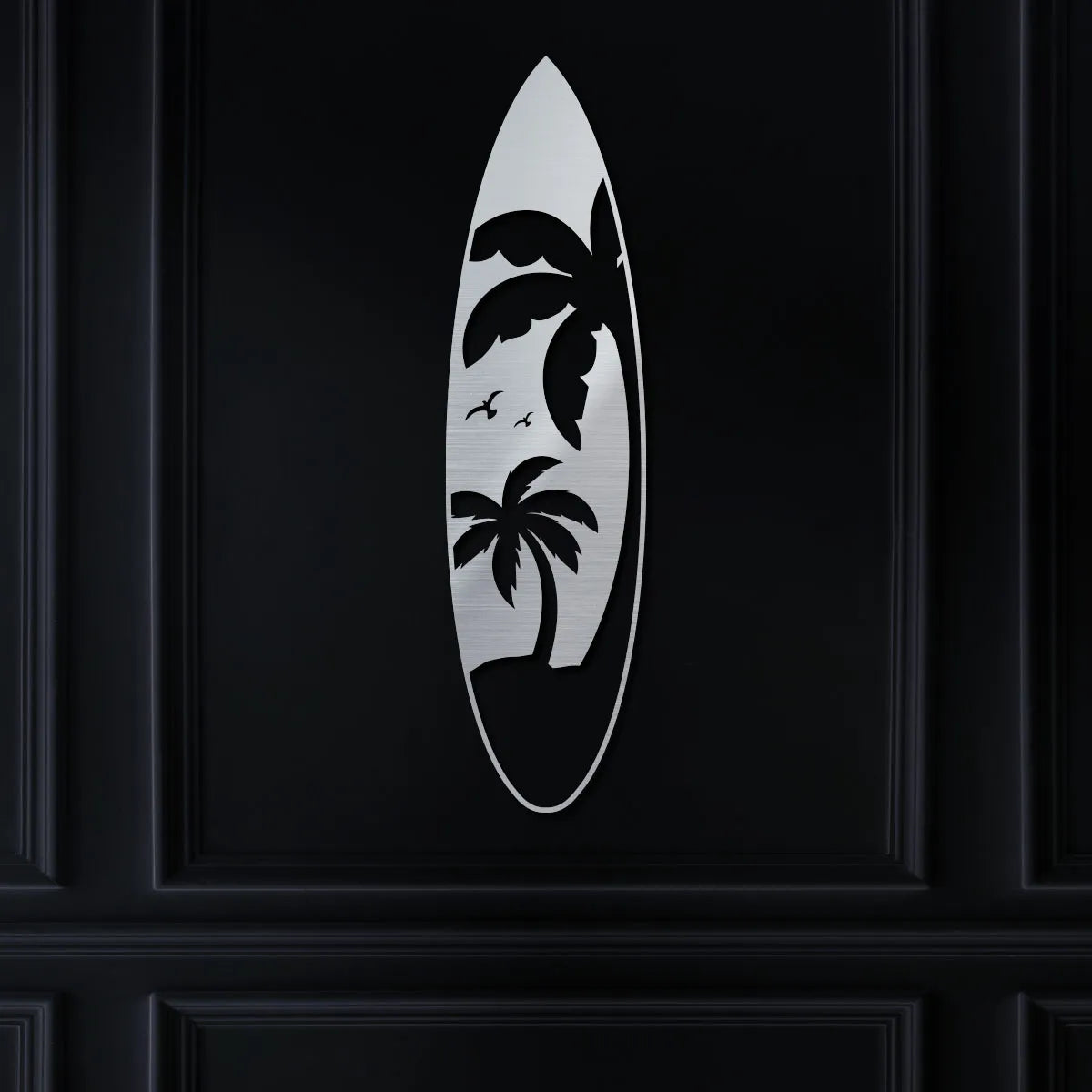 Palm Tree Surfboard Sign