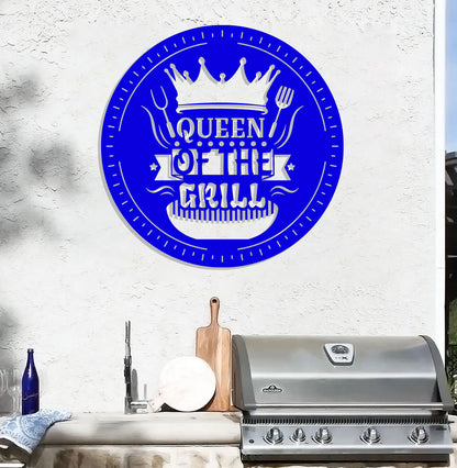 Queen of the Grill Sign