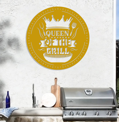Queen of the Grill Sign