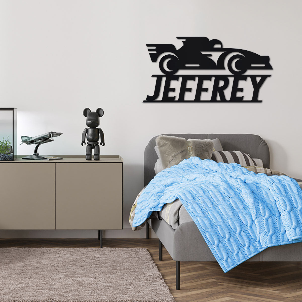 Race Car Name Sign – Apex Metal Signs