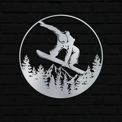 Snowboarding Sign