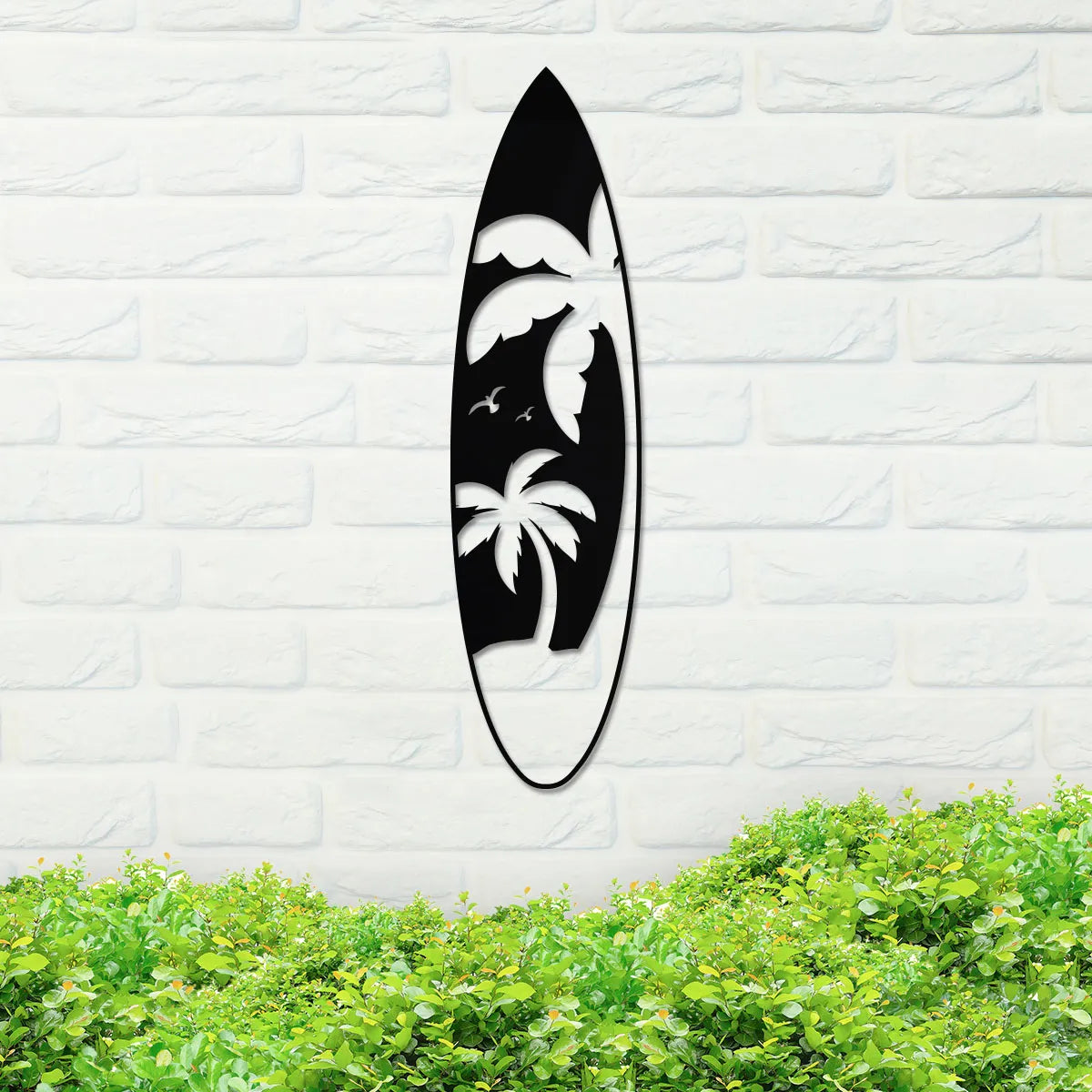 Palm Tree Surfboard Sign