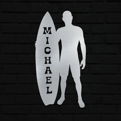 Surfer Name Sign