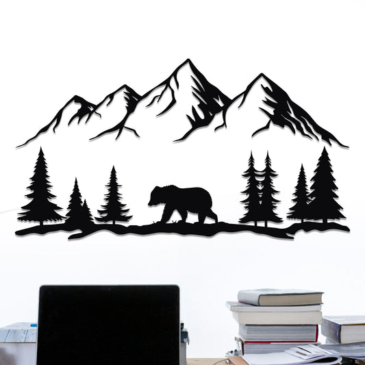 Bear Landscape Sign