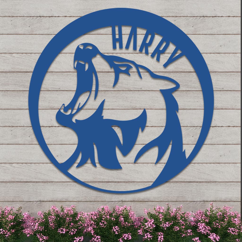 Bear Name Sign