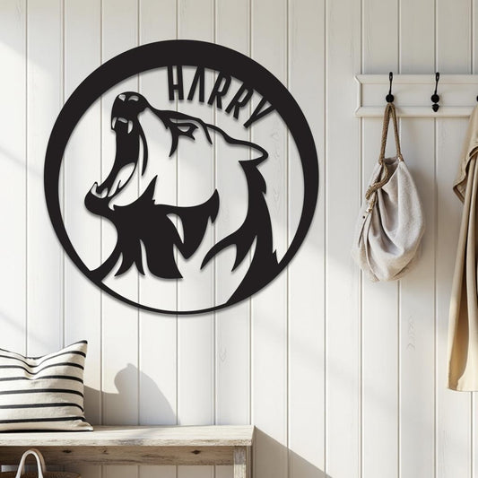 Bear Name Sign