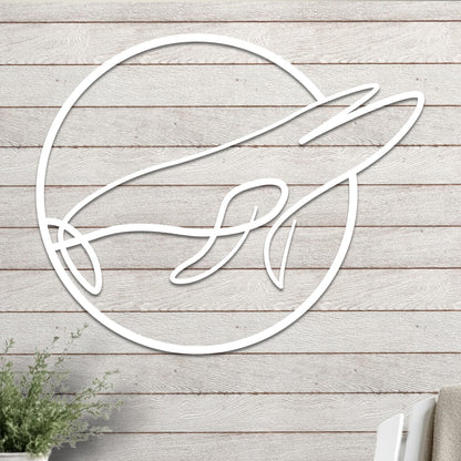Blue Whale Sign