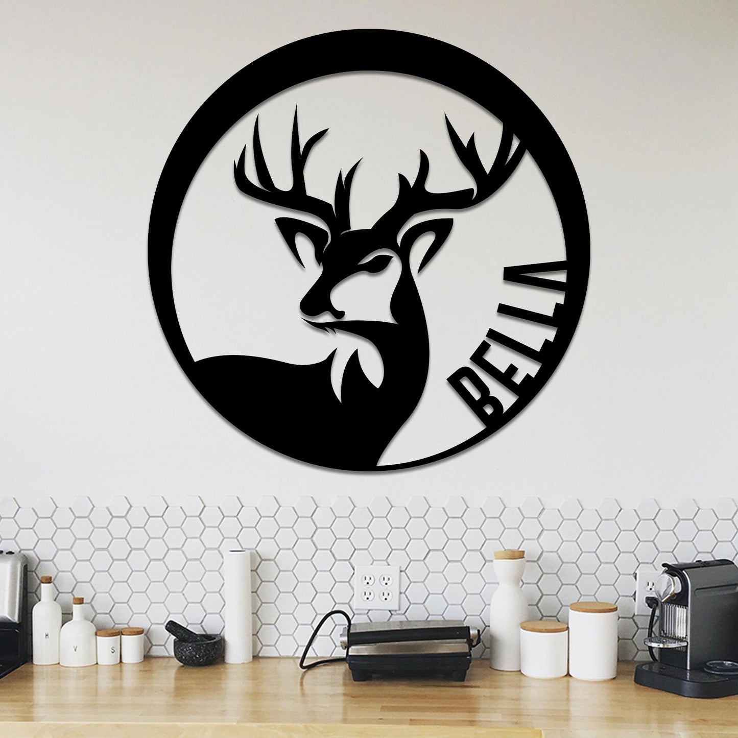 Deer Name Sign