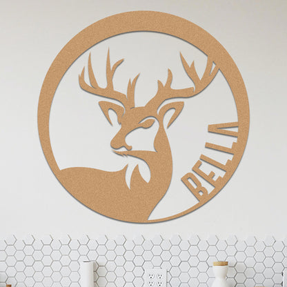 Deer Name Sign