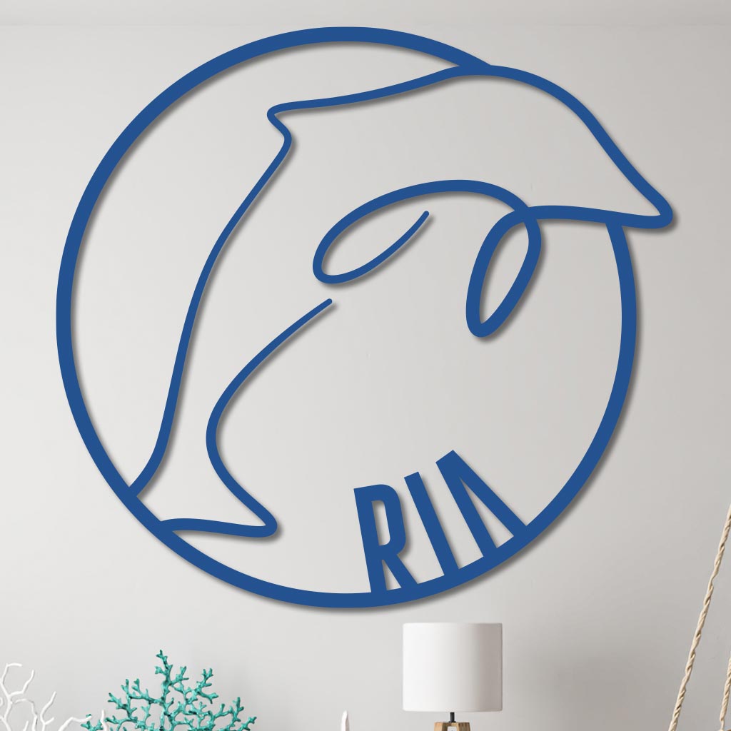 Dolphin Name Sign