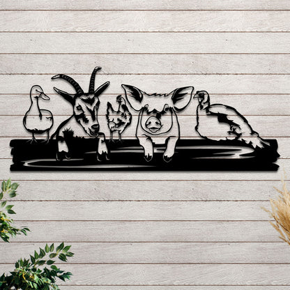 Farm Animals Sign