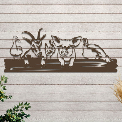 Farm Animals Sign