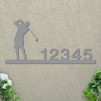Golf Address Sign