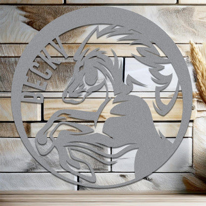 Horse Name Sign