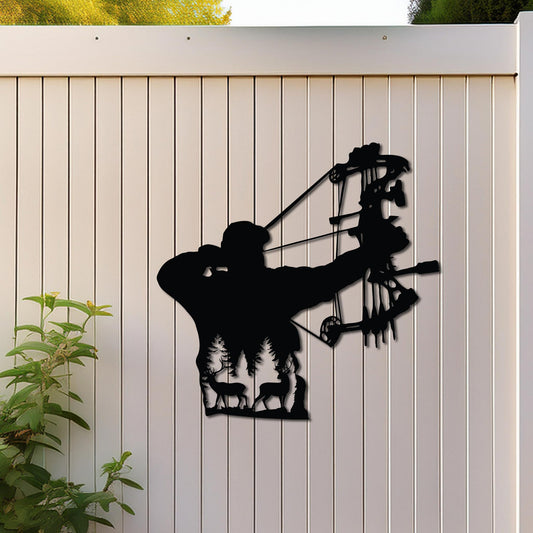 Hunting Bow Sign