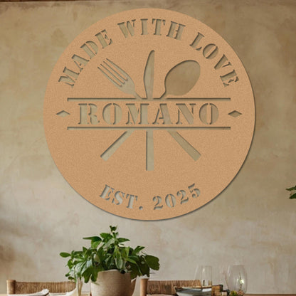 Kitchen Family Sign