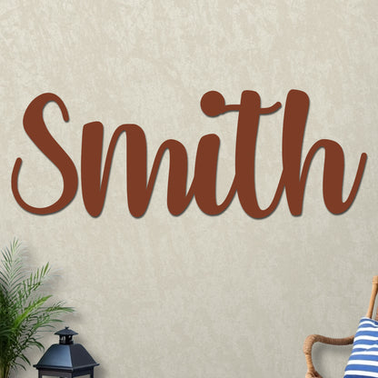 Last Name Sign