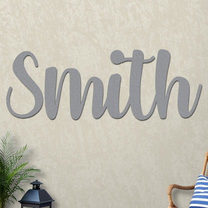 Last Name Sign