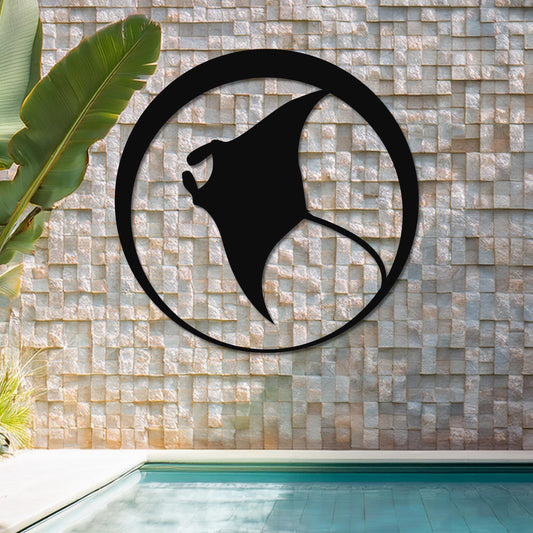 Manta Ray Sign
