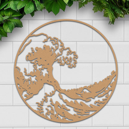 The Great Wave Circle Sign