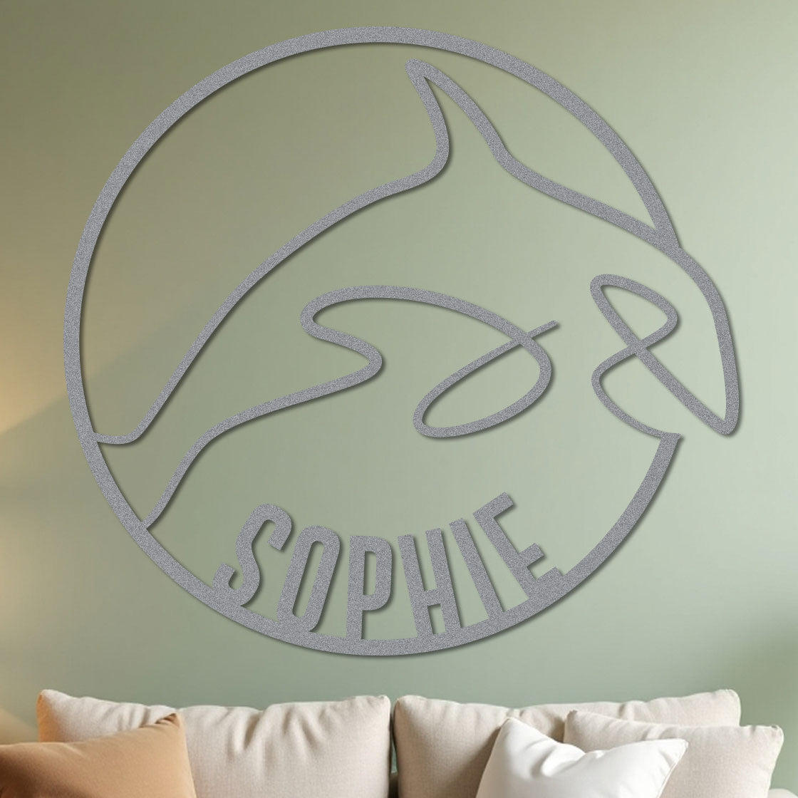 Orca Name Sign