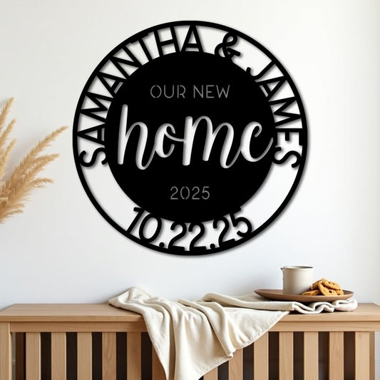 Our New Home Sign