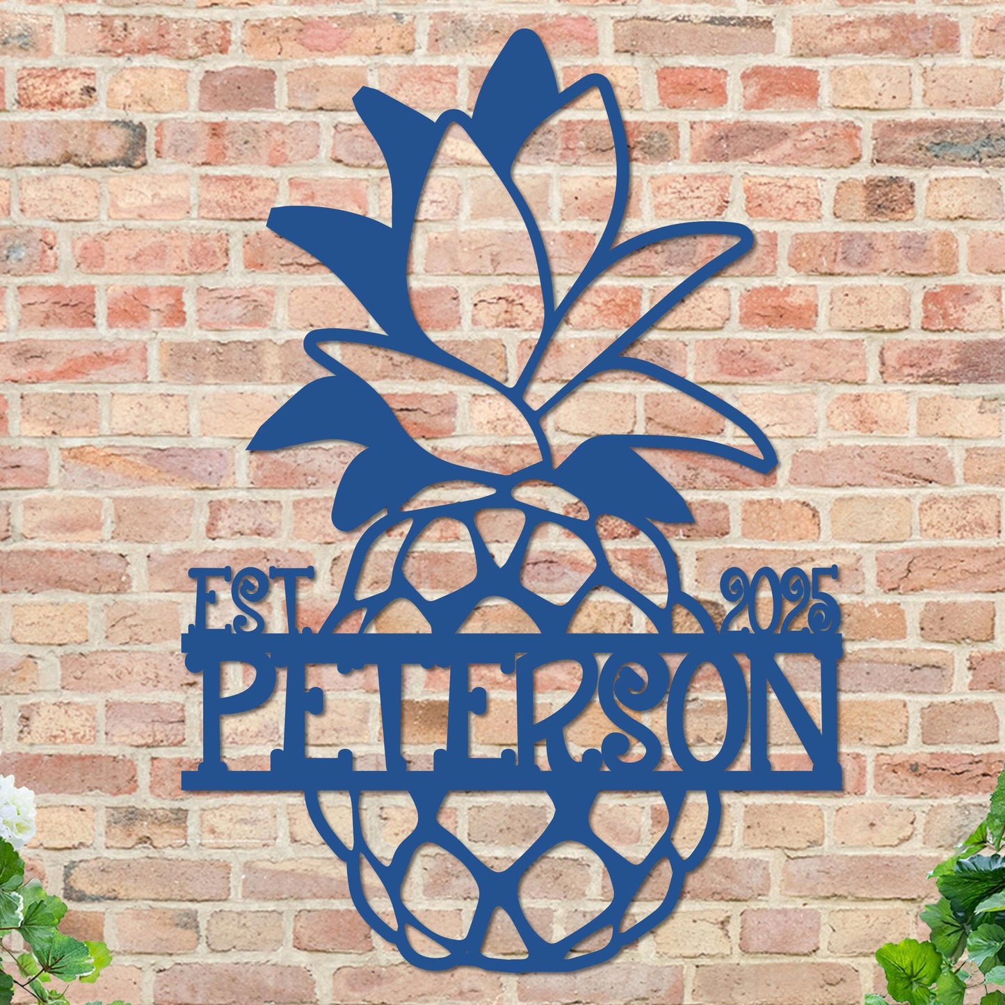 Pineapple Name Sign