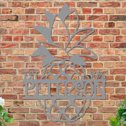 Pineapple Name Sign