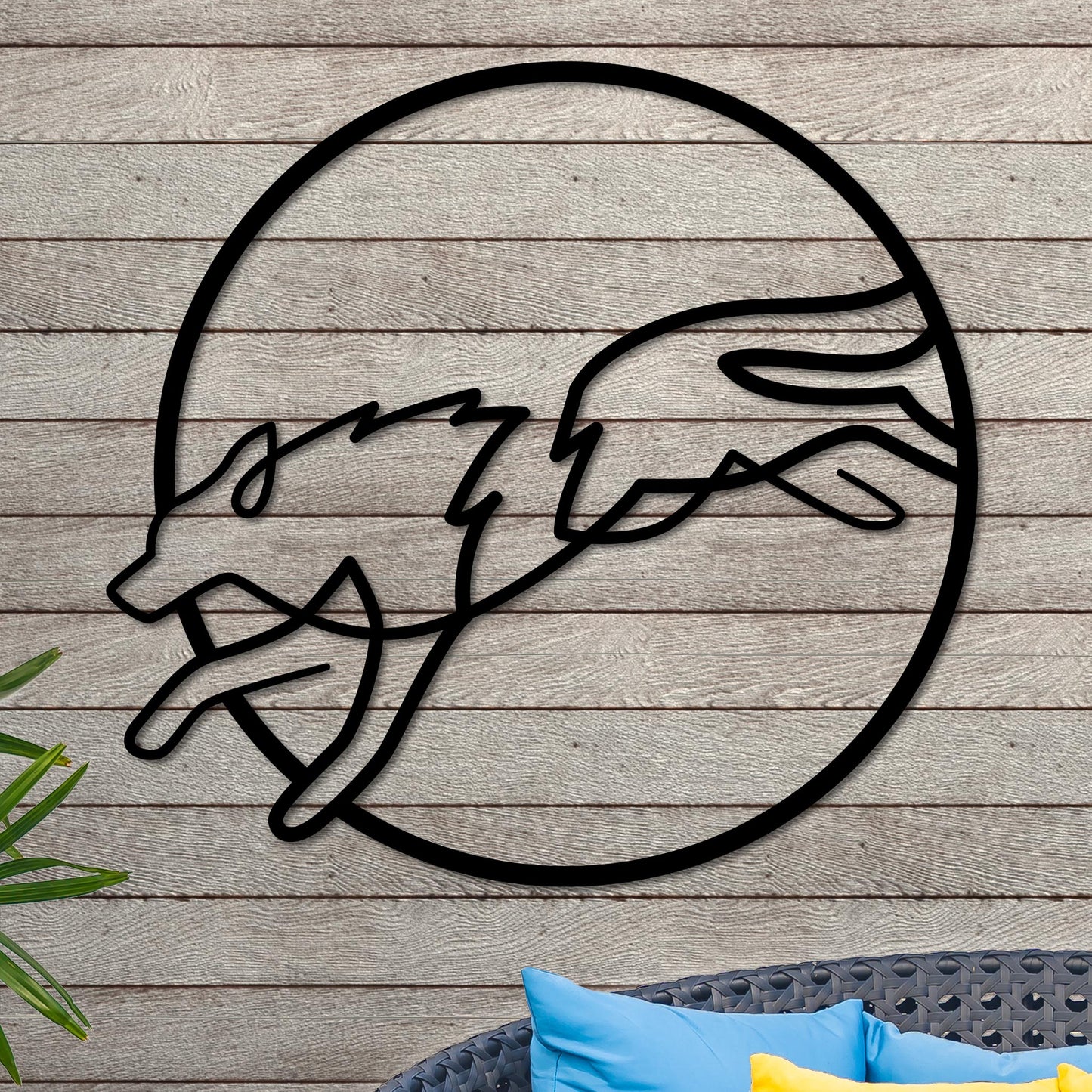 Running Wolf Sign