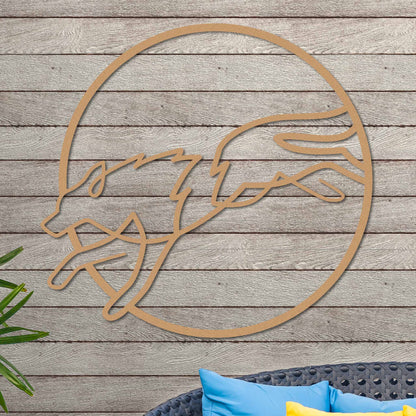 Running Wolf Sign