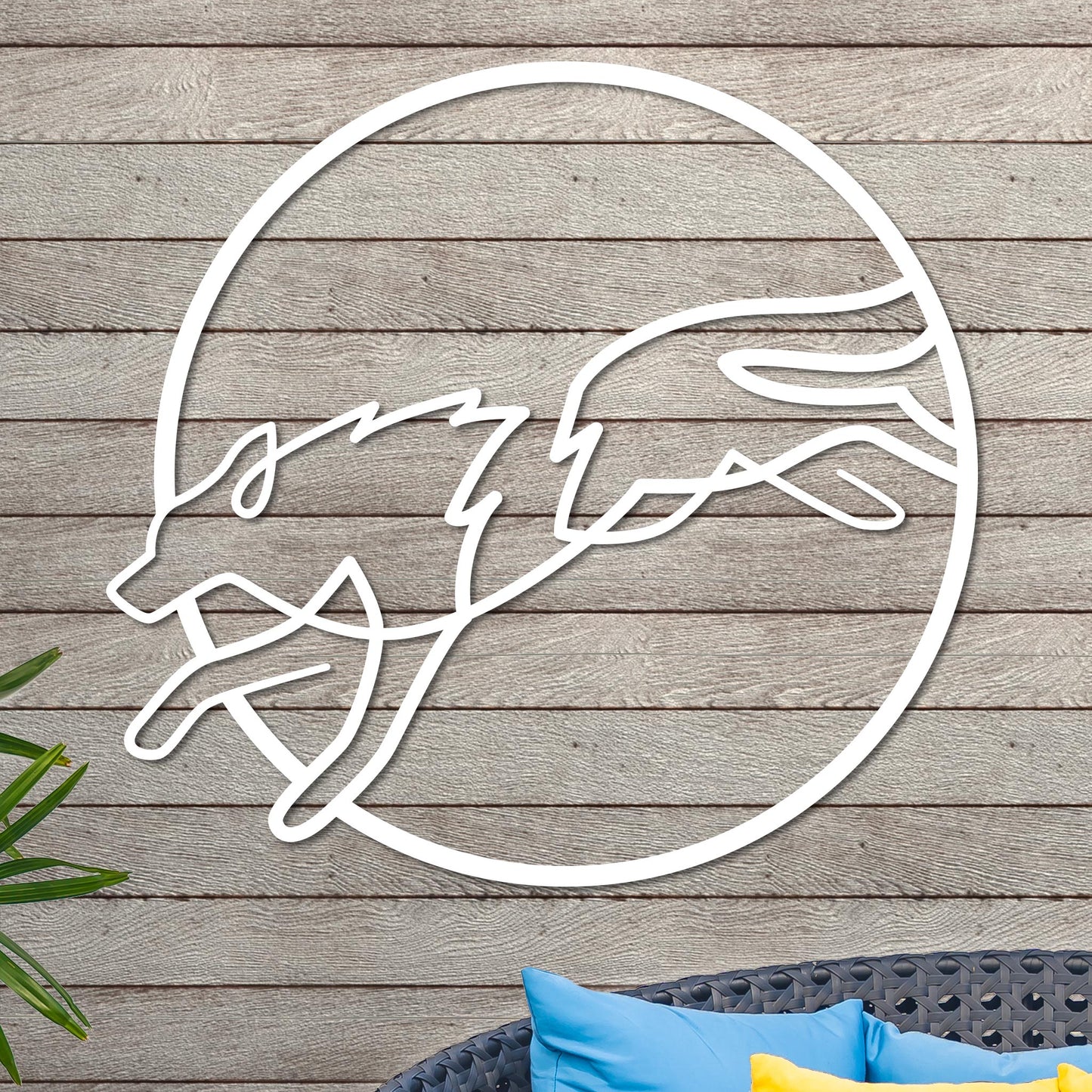 Running Wolf Sign