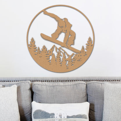 Snowboarding Sign