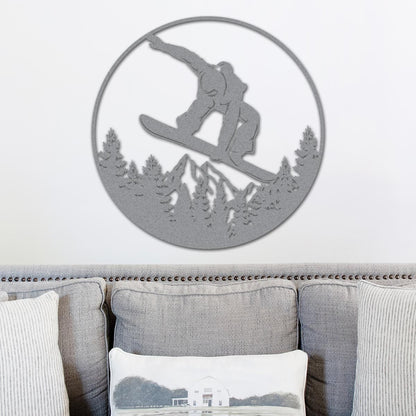 Snowboarding Sign