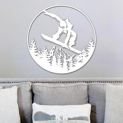Snowboarding Sign