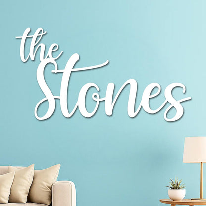 "The" Family Name Sign