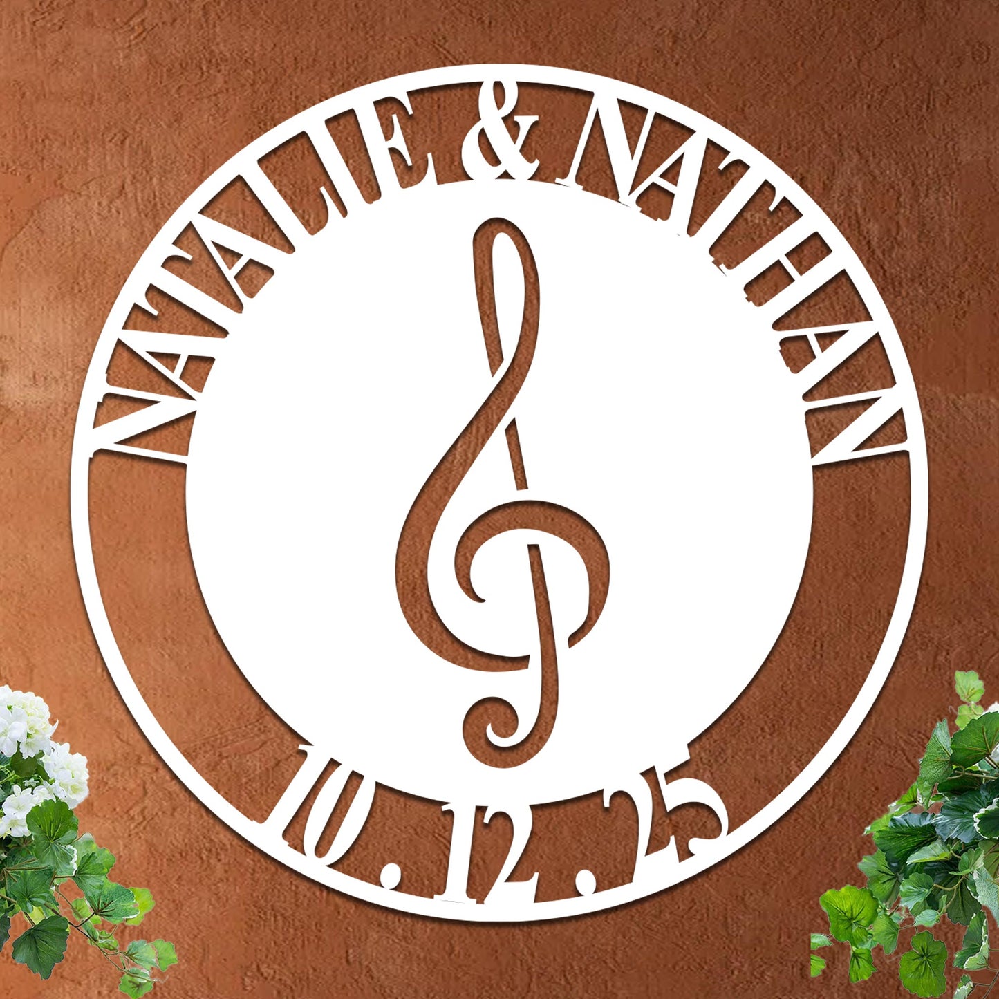 Wedding Sign, Mr & Mrs, Names and Date 3